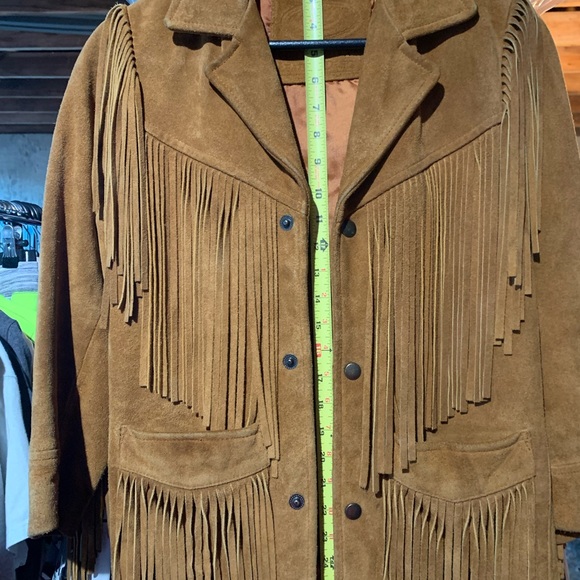 Child’s Georgetown Leather Design Suede Leather Jacket - Picture 8 of 11